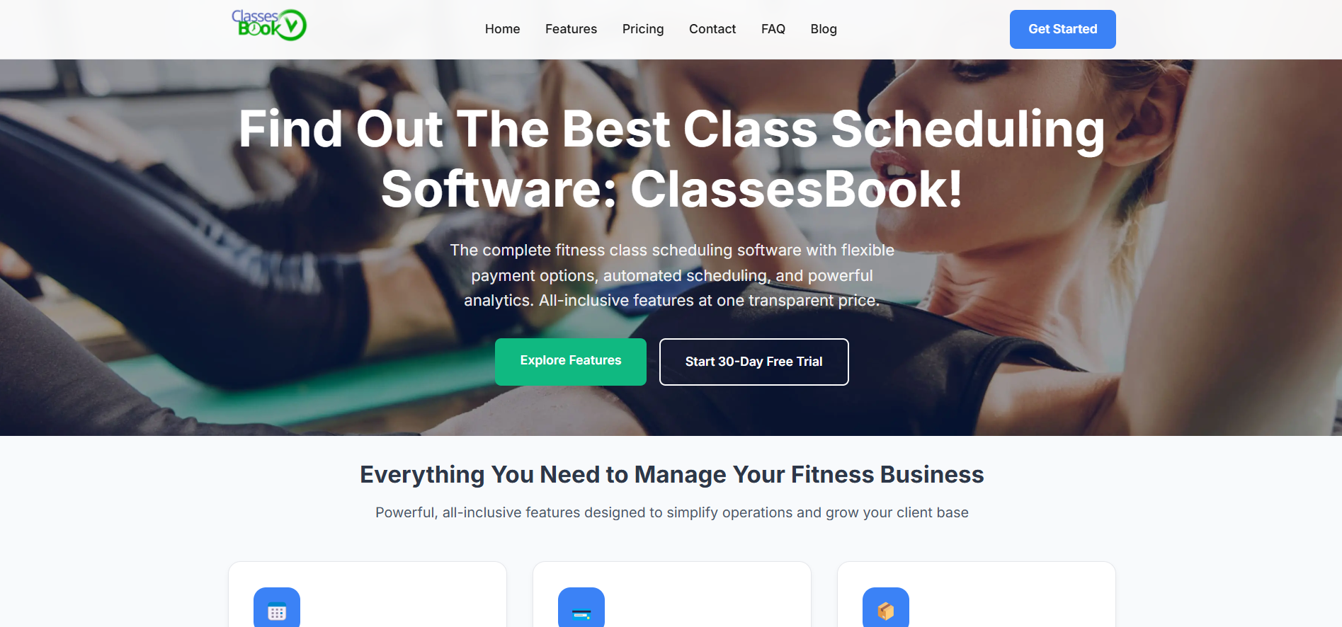 ClassesBook Website