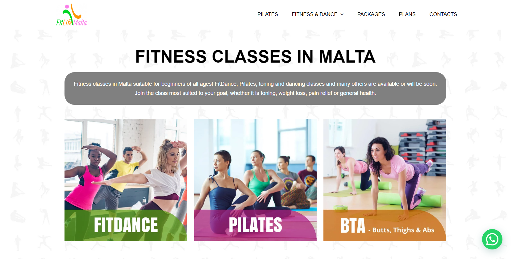 Fitness Center WebSite